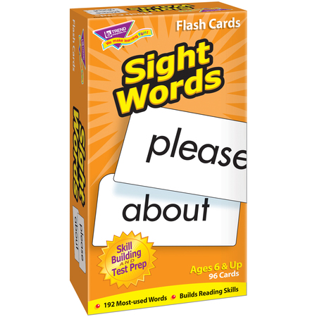 TREND ENTERPRISES Sight Words Skill Drill Flash Cards T53003